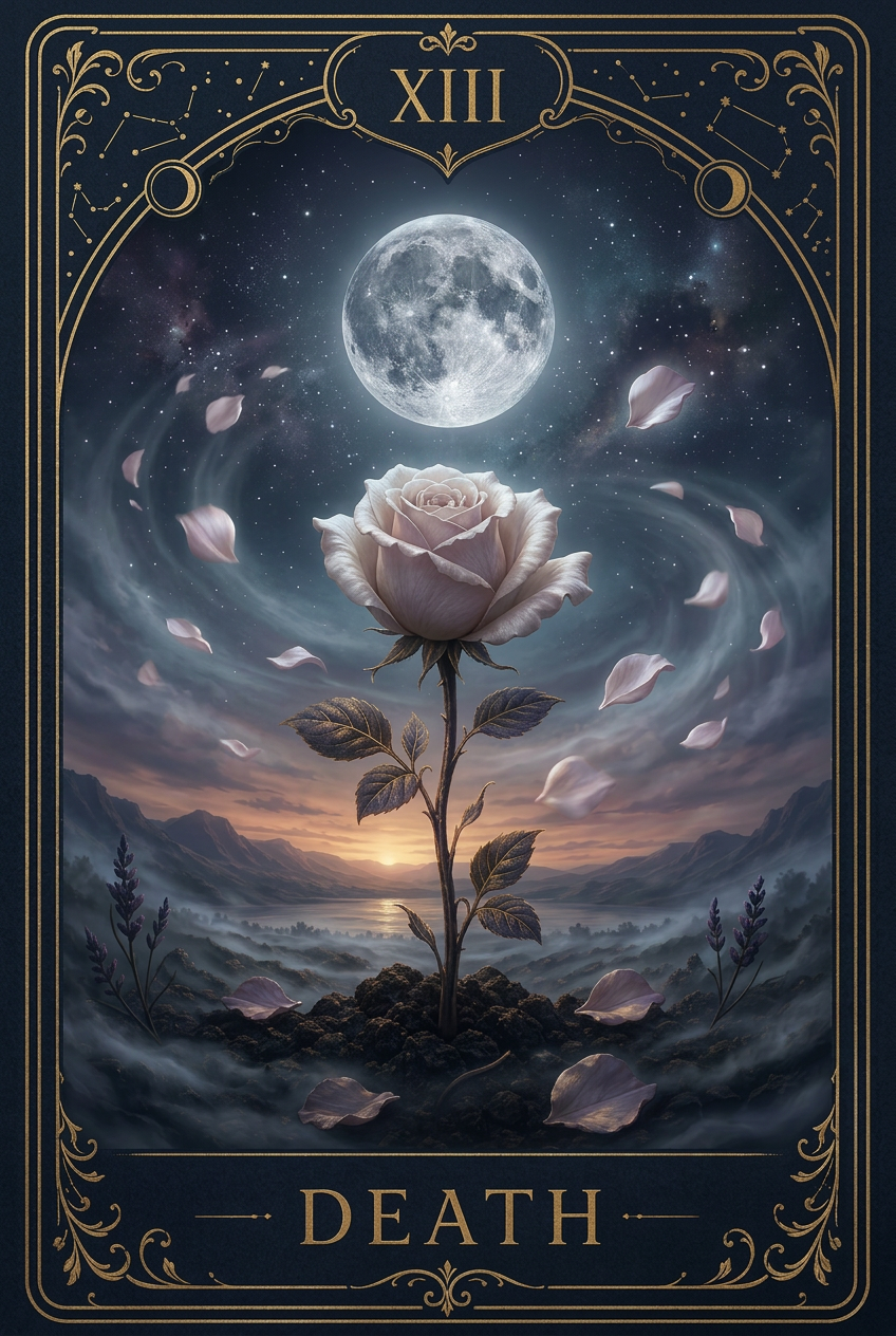Death tarot card placeholder.