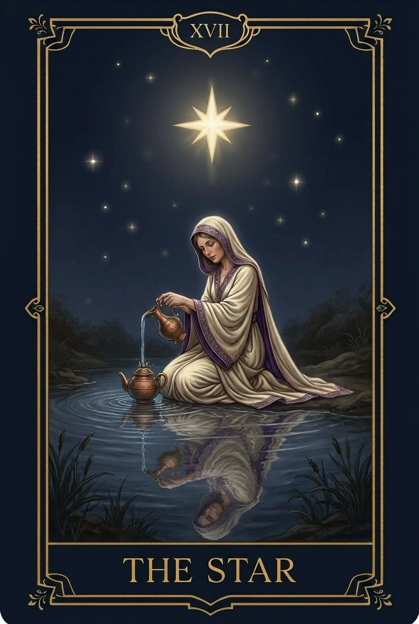 The Star tarot card placeholder.